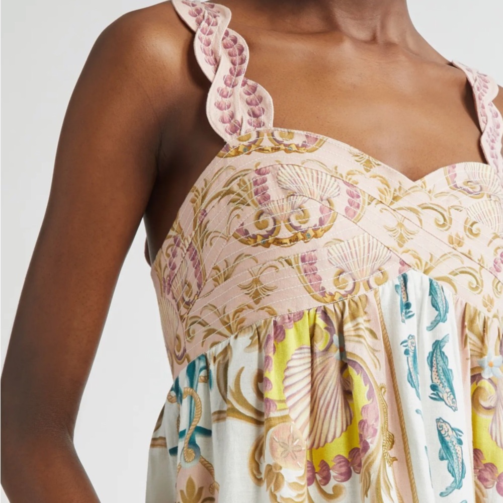 Maritime Magic Linen Blend Sundress - Picture 5 of 5